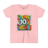 Kids’ “Sprinkle Joy Everywhere” Pink T-Shirt thumbnail