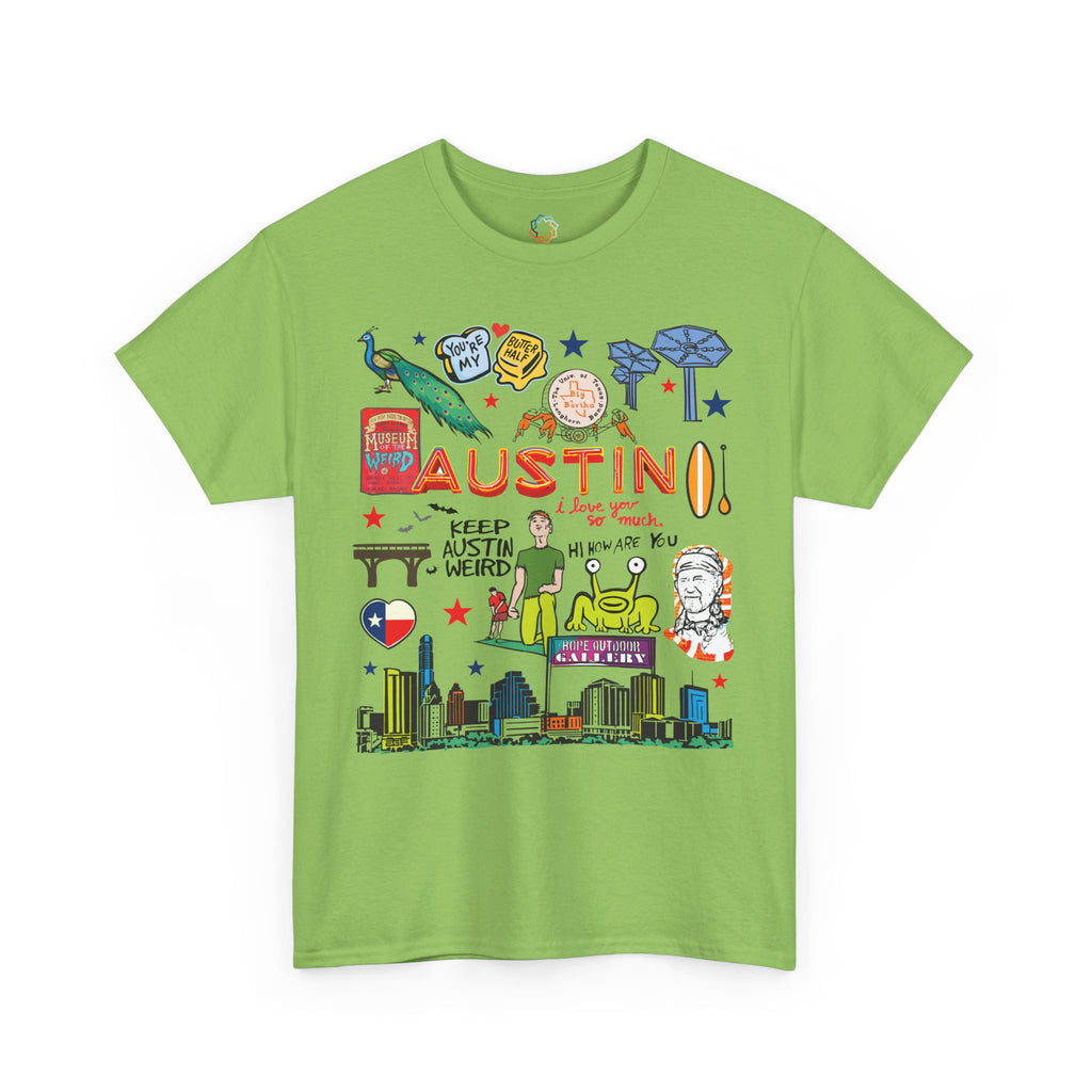 AUSTIN | Keep Austin Weird Men's Graphic T-shirt