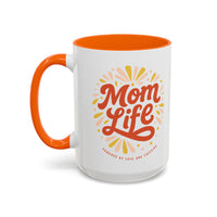 MOM LIFE | Mother's Coffee Mug (Personalized) thumbnail
