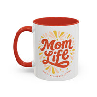 MOM LIFE | Mother's Coffee Mug (Personalized) thumbnail