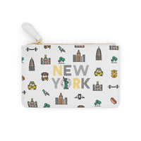 PENELOPE | New York Mini Clutch Bag - Stylish Travel Accessory with Landmark Designs thumbnail
