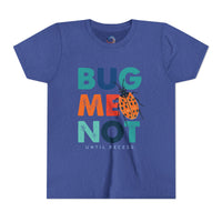 Kids’ “Bug Me Not Until Recess” Blue T-Shirt thumbnail