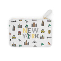 PENELOPE | New York Mini Clutch Bag - Stylish Travel Accessory with Landmark Designs thumbnail