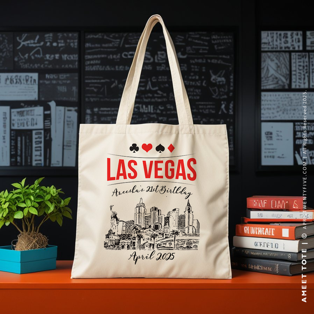 AMEET | Las Vegas, Nevda Canvas Tote