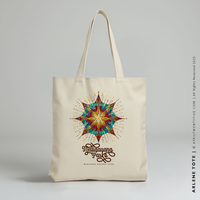 ARLENE | Christmas Canvas Tote thumbnail