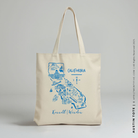 AVERY | California Map Tote thumbnail