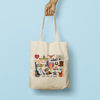 THEA | Austin, Texas Canvas Tote thumbnail