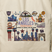 BEVERLY | Los Angeles California Souvenir Tote thumbnail