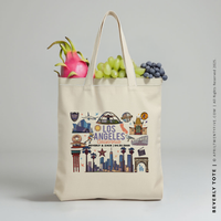 BEVERLY | Los Angeles California Souvenir Tote thumbnail