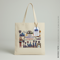 BEVERLY | Los Angeles California Souvenir Tote thumbnail