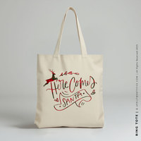 BING | Christmas Canvas Tote thumbnail