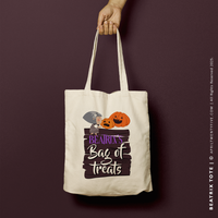 BEATRIX | Personalized Bag of Treats Canvas Tote thumbnail