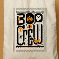 BOO CREW ONE | Halloween Canvas Tote thumbnail