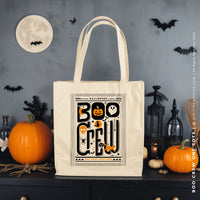 BOO CREW ONE | Halloween Canvas Tote thumbnail