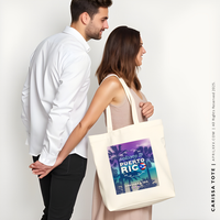 CARISSA | Puerto Rico Canvas Tote thumbnail