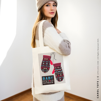 CAROL | Baby It's Cold Outside Christmas Tote thumbnail