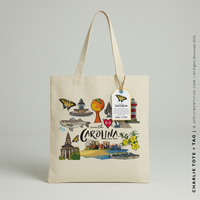 CHARLIE | South Carolina Canvas Tote thumbnail