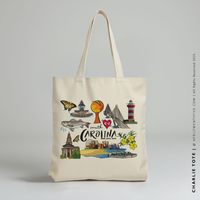 CHARLIE | South Carolina Canvas Tote thumbnail