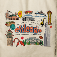 CHICHI | Chicago, Illinois Canvas Tote thumbnail