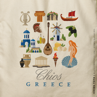 CHIOS | Greece Canvas Tote thumbnail