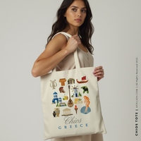CHIOS | Greece Canvas Tote thumbnail