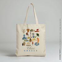CHIOS | Greece Canvas Tote thumbnail