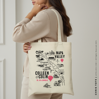 CHRIS | Napa Valley Map Tote thumbnail