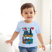 CIELO | Chicago Love Toddler Graphic T-shirt thumbnail