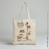 COLLEEN | Durango, Colorado Map Tote thumbnail