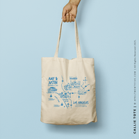 CALLIE | Los Angeles California Map Tote thumbnail