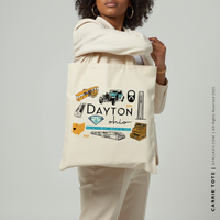 CARRIE | Dayton Ohio Canvas Tote thumbnail