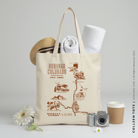 COLLEEN | Durango, Colorado Map Tote thumbnail
