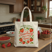 DANA | Strawberry Picking Tote (Personalized) thumbnail