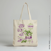 DIVYA | Sonoma, California Map Tote thumbnail