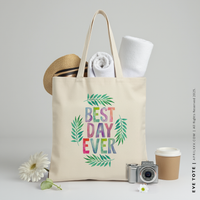 EVE | Best Day Ever Canvas Tote thumbnail