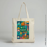 FONZ | Milwaukee Wisconsin Souvenir Tote thumbnail