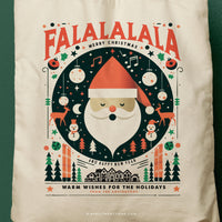 FARRAH | Christmas Mistletoe Bag Canvas Tote thumbnail