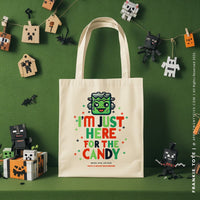 FRANKIE | Halloween Canvas Tote thumbnail