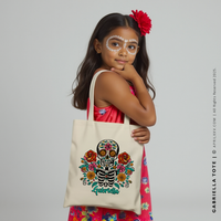 GABRIELLA | Dia Delos Muertos Canvas Tote thumbnail