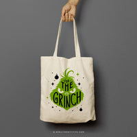 GRINCH TWO | Christmas Canvas Tote thumbnail