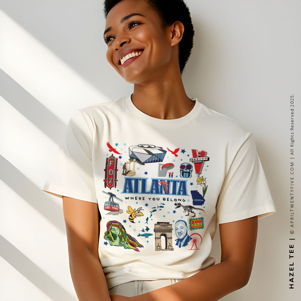 HAZEL | Atlanta Georgia Graphic Women's T-shirt