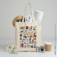 JANET | Texas Canvas Tote thumbnail