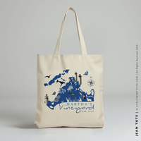 JEAN | Martha's Vineyard, Cape Cod Canvas Tote thumbnail
