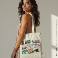 JILL | Wilmington Delaware Souvenir Tote (Personalized) thumbnail