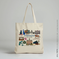 JILL | Wilmington Delaware Souvenir Tote (Personalized) thumbnail