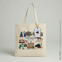 JILL | Wilmington Delaware Souvenir Tote (Personalized) thumbnail