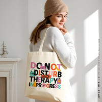 JOYCE | Shopping Therapy Canvas Tote thumbnail