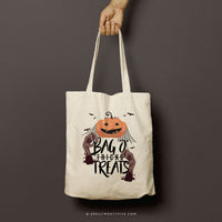 JACK | Bag of Tricks or Treats Canvas Tote thumbnail