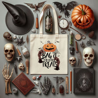 JACK | Bag of Tricks or Treats Canvas Tote thumbnail