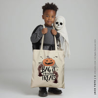 JACK | Bag of Tricks or Treats Canvas Tote thumbnail